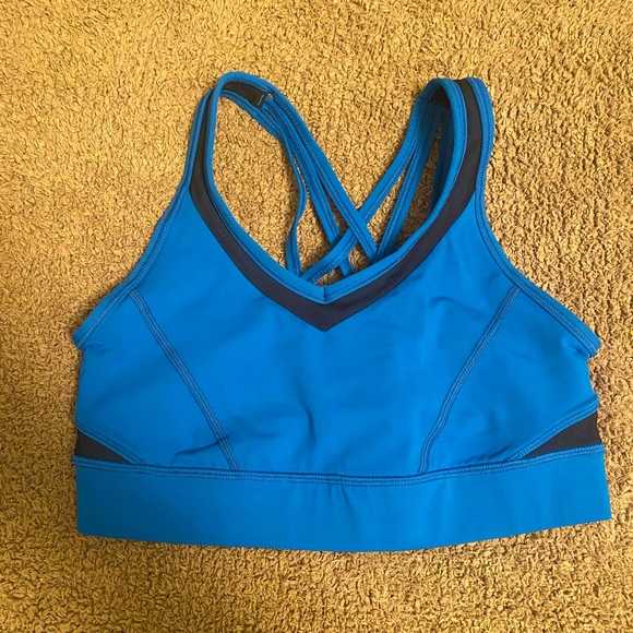 lululemon athletica Other - LULULEMON sports bra in blue size 4